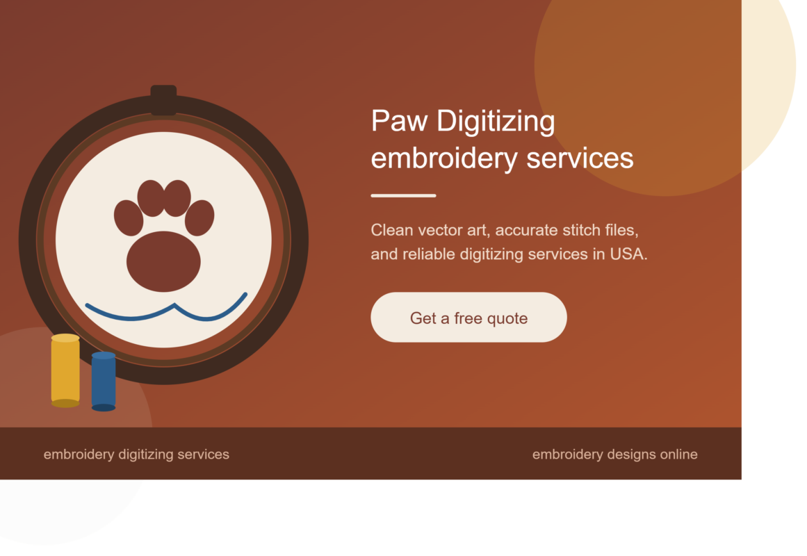Embroidery Digitizing Services